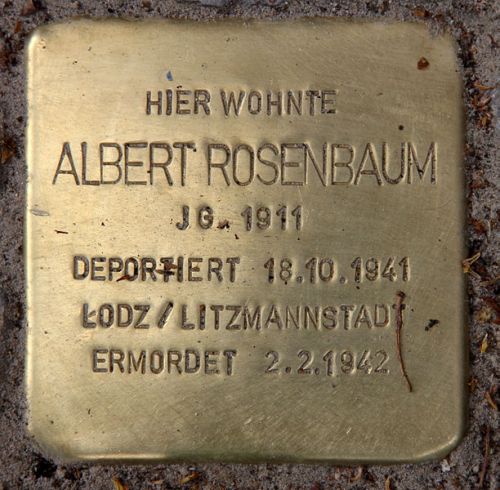 Stolpersteine Pariser Strae 13 #3