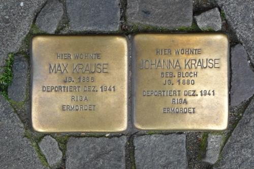 Stumbling Stones Johannisstraße 82 #1
