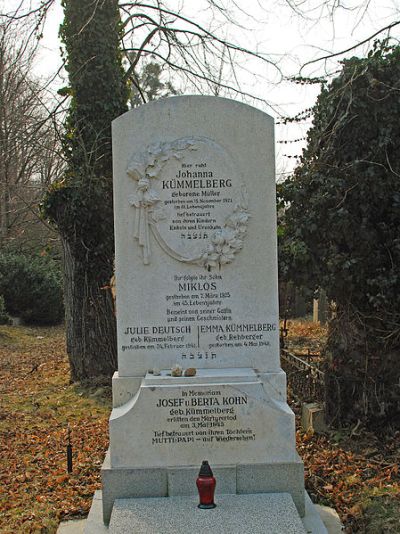 Remembrance Text New Jewish Cemetery Wien Simmering