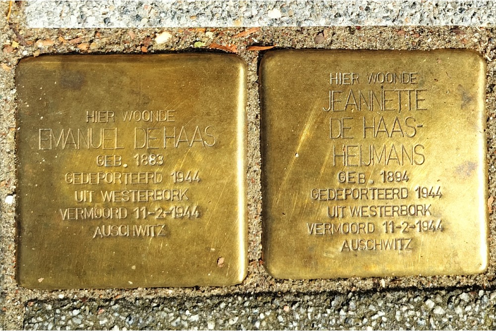 Stumbling Stones Crooswijksesingel 12a