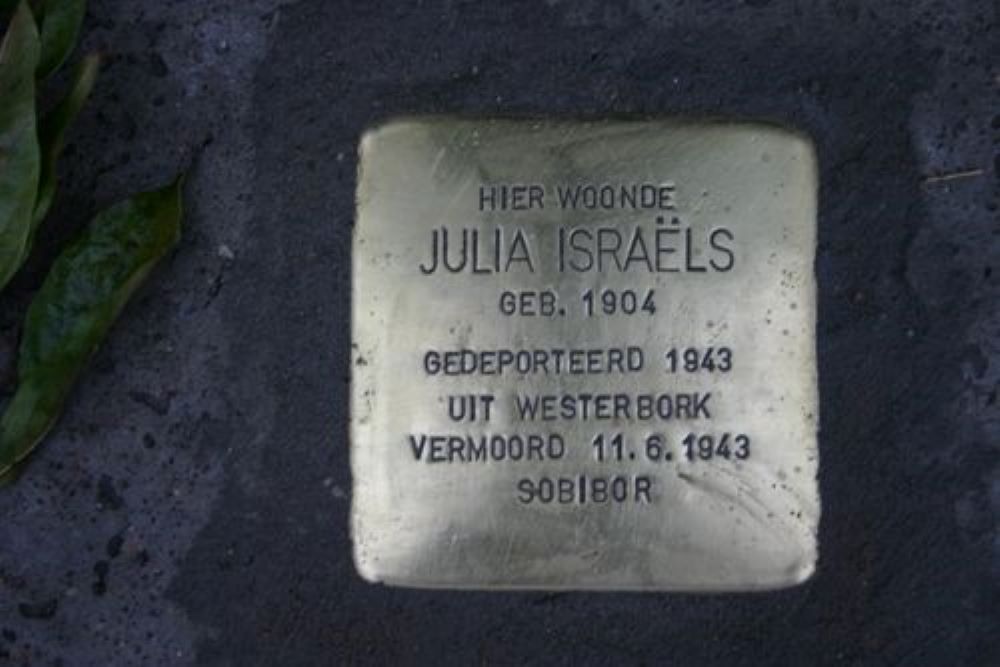 Stolperstein Wassenberghstraat 29