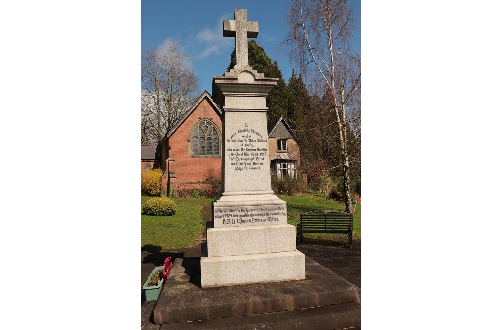 Oorlogsmonument Panteg Begraafplaats