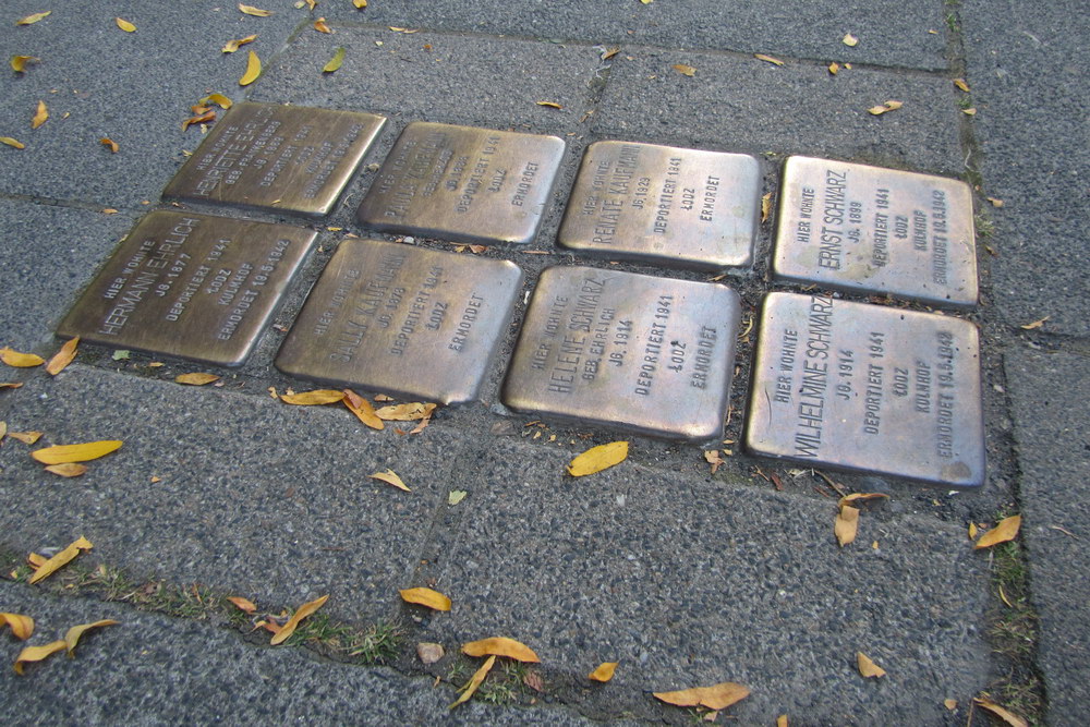 Stumbling Stones Nußbaumerstraße 7 #3