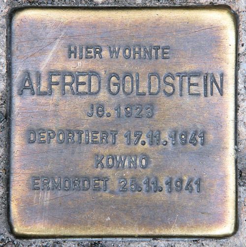 Stolpersteine Salzburger Straße 8 #1
