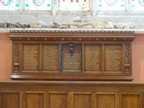 Oorlogsmonument All Saints Church Kingston-upon-Thames #2