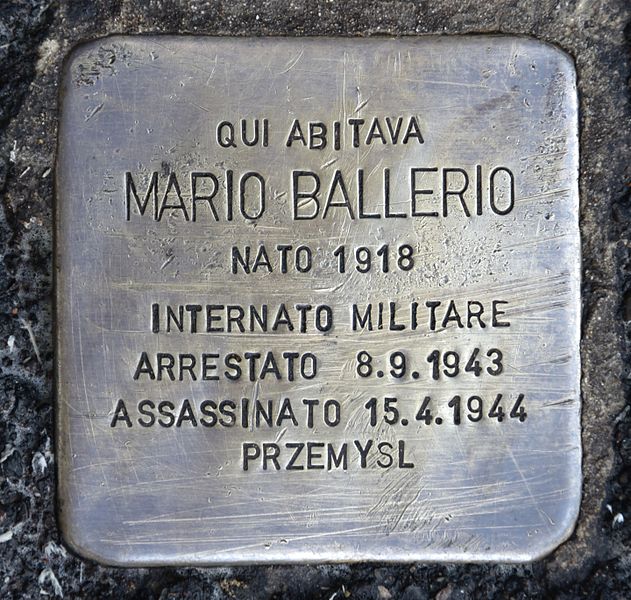 Stolperstein Viale Venezia 45