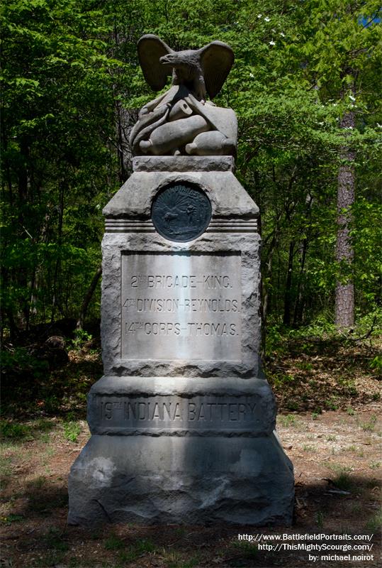 19th Indiana Battery Monument #1