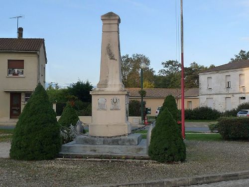 Oorlogsmonument Bussac-Forêt #1