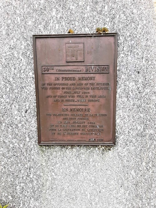 50th Northumbrian Infantry Division Memorial Lingèvres #2