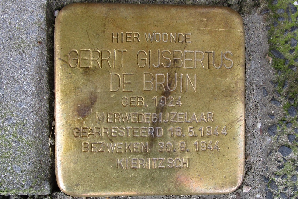 Stolperstein Wilhelminastraat 11 #1