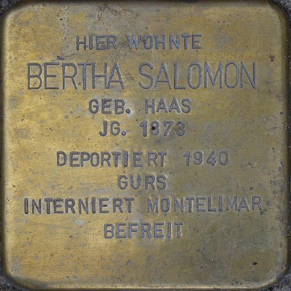 Stolpersteine Tenschstraße 25 #2