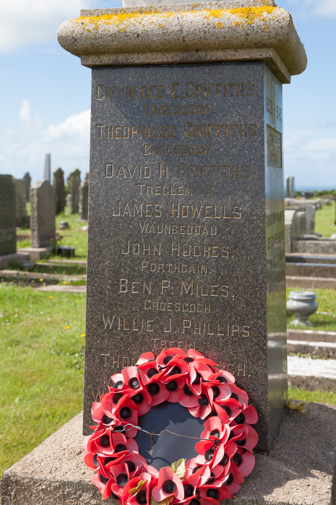 War Memorial Croesgoch #3