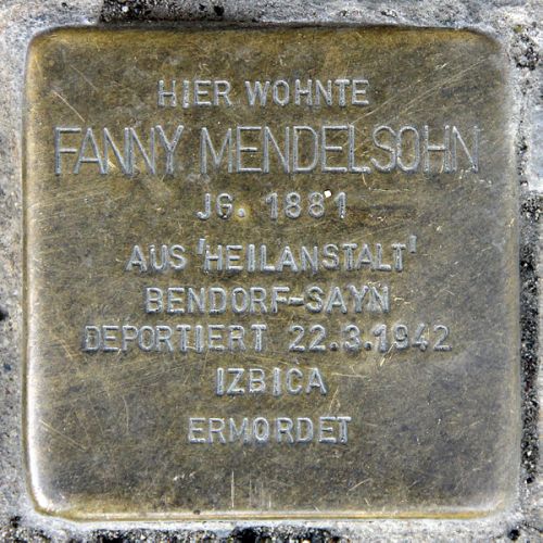 Stolperstein Arcostrae 14 #1