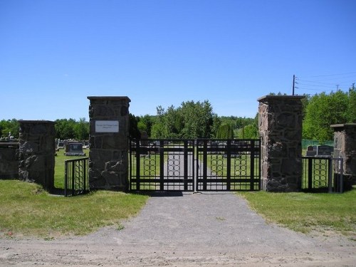 Commonwealth War Grave Shawinigan Protestant Cemetery