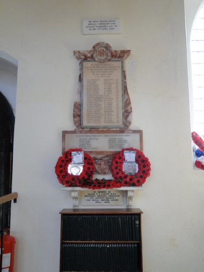 War Memorial Shotley Church #2