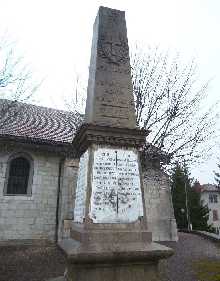 Oorlogsmonument Les Rousses #1