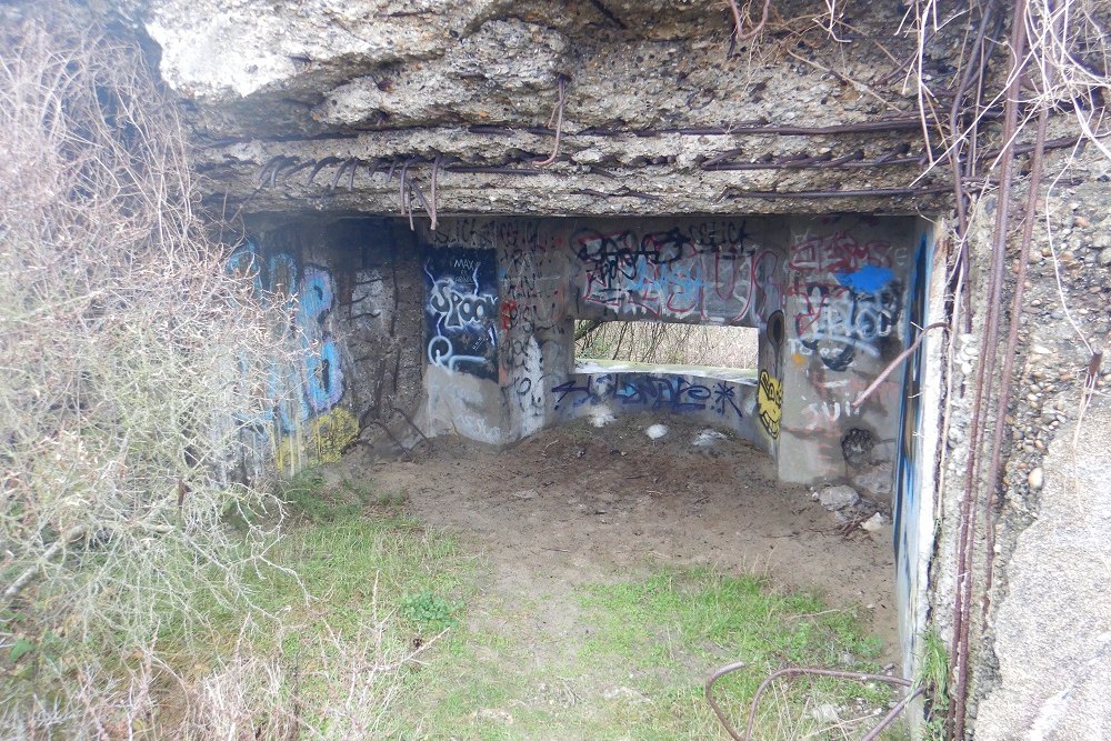 Stützpunkt Anna, Franse artilleriebunker met opslagplaats #2