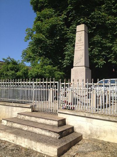 War Memorial Monthieux