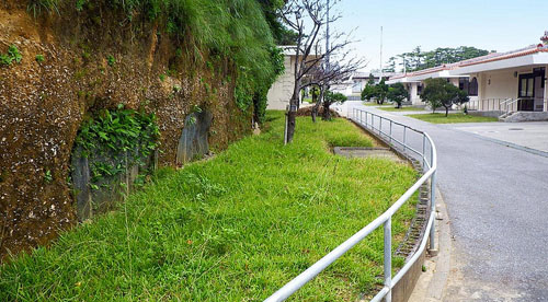 Japanese shelter caves Nago-Shi