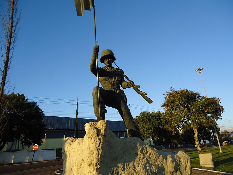 Monument Braziliaanse Expeditieleger Cascavel #1