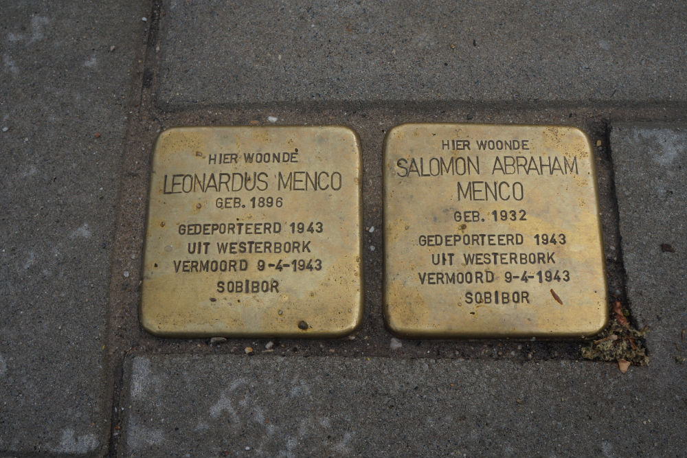 Stolpersteine J.W. Hagemanstraat 37 #1