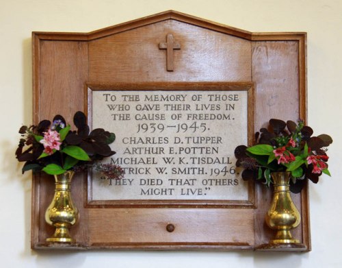 War Memorial St Mary and St Radegund Church