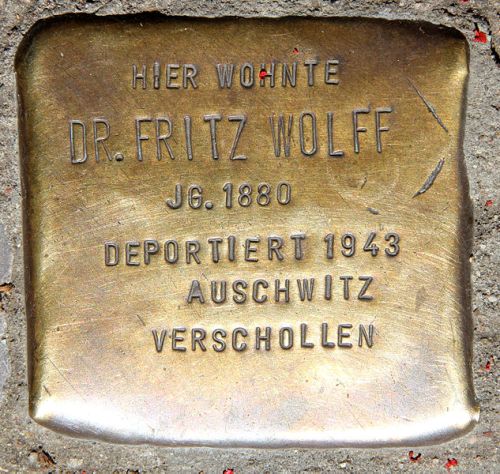 Stolpersteine Jonasstrae 4