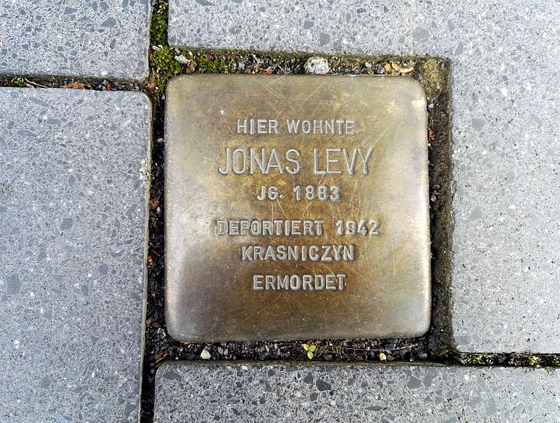 Stolpersteine Bachstrae 19 #1