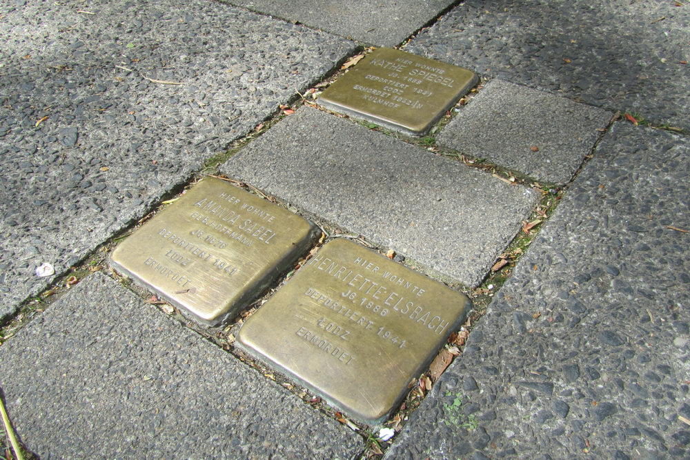 Stolpersteine Blumenthalstrae 19