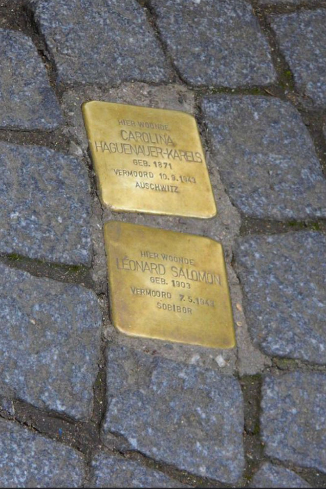 Stolpersteine Stenenbrug 5 #1