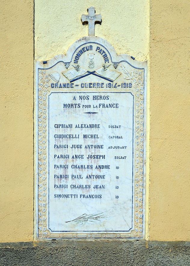War Memorial Castellare-di-Mercurio #1