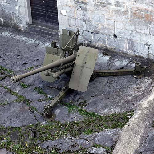 75mm Modle 1939 Anti-aircraft Gun Saint-Maurice #2