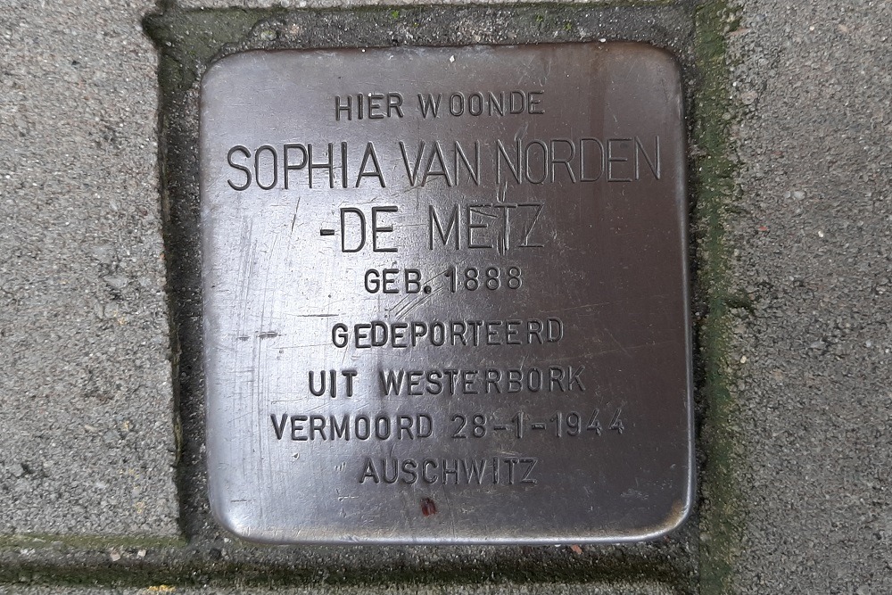 Stolperstein Sarphatistraat 72