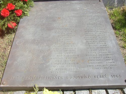 Memorial Victims National Socialism Slaný #2