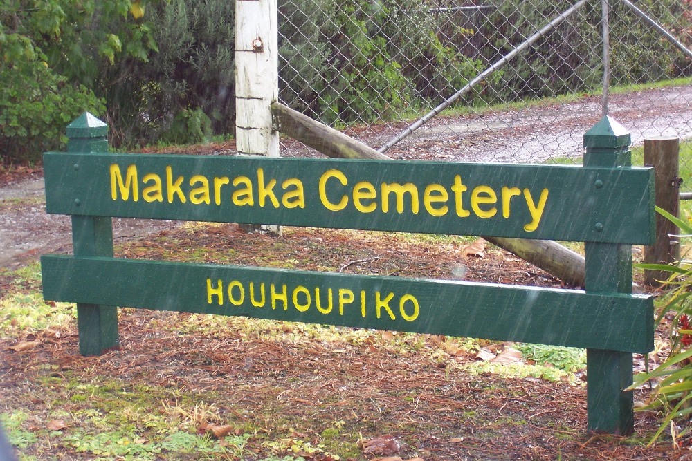 Commonwealth War Graves Makaraka Cemetery