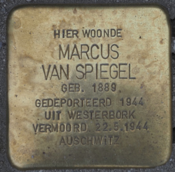 Stolpersteine Sint Jurrienstraat 24 #2