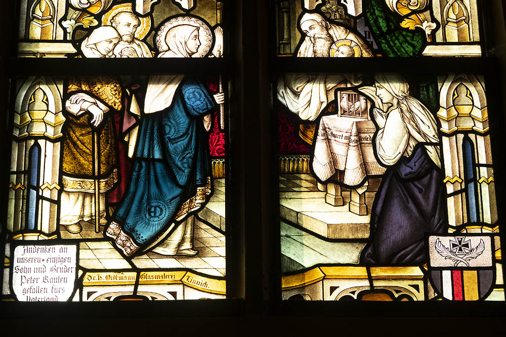 Glas in Loodraam Kerk Vicht #1