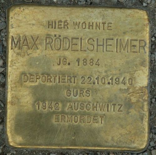 Stumbling Stone Schloßberg 11 #1