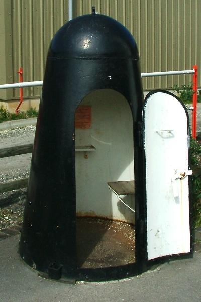 One-Person Air-Raid Shelter Amberley Museum