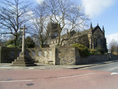 Oorlogsmonument Almondbury #1