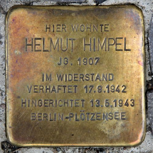 Stumbling Stones Lietzenburger Straße 72 #2