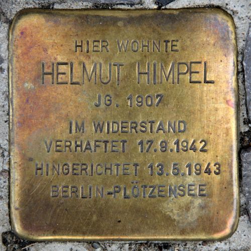 Stolpersteine Lietzenburger Strae 72 #2