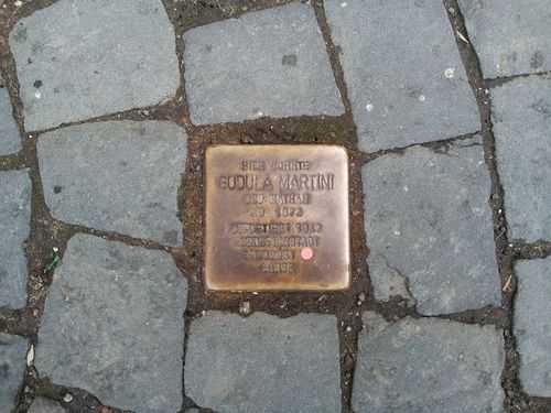 Stolperstein Wertherstrae 77 #1