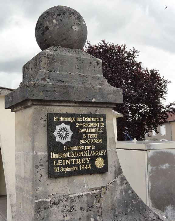 Monument 2nd US Cavalery Regiment