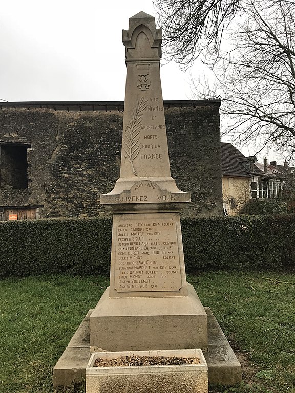 World War I Memorial Archelange