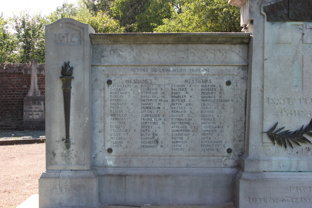 Oorlogsmonument Begraafplaats Ottignies #2