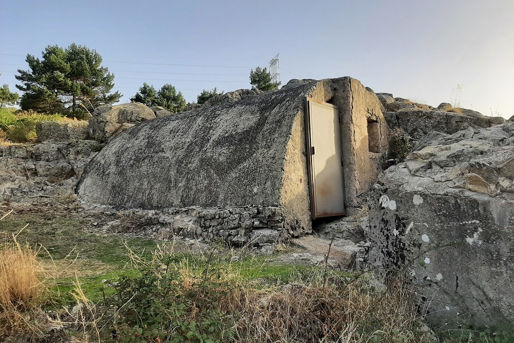 Bunker Spaanse Burgeroorlog Alto del Len #1