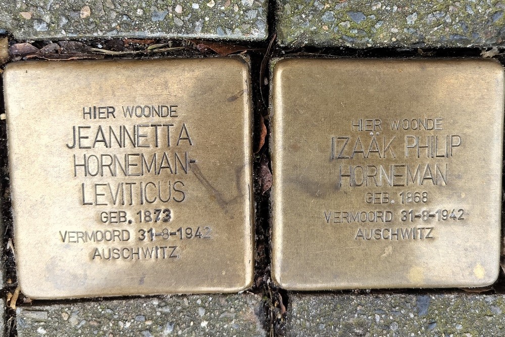 Stolpersteine Van Swindenstraat 5 #2