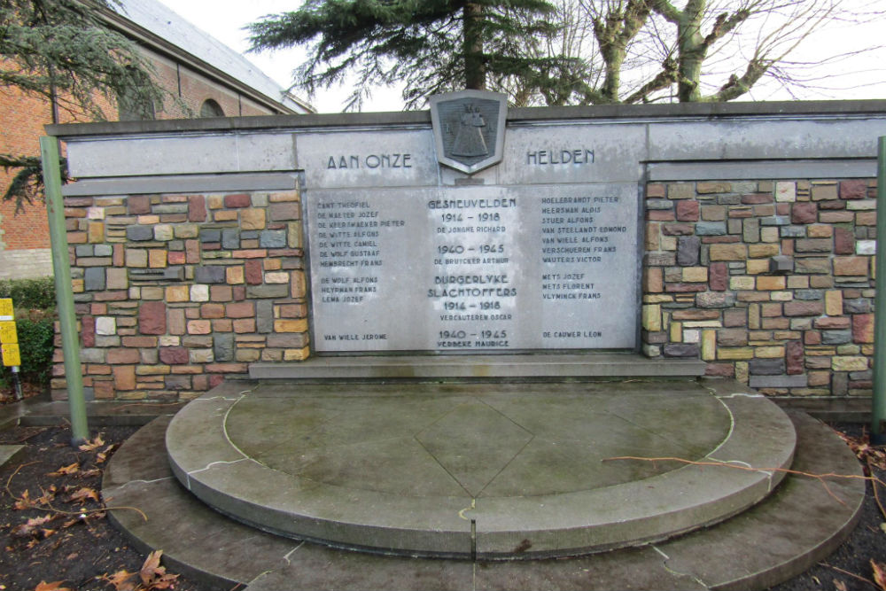 Oorlogsmonument Nieuwkerken-Waas #3