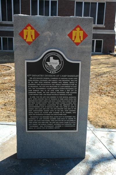 Memorial 45st Infantry Division #1